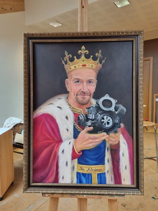 Fantāziju glezna - portrets pēc īpašām vēlmēm